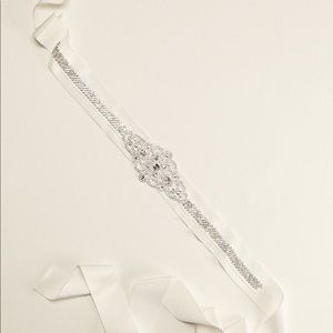 David’s Bridal Crystal sashe
